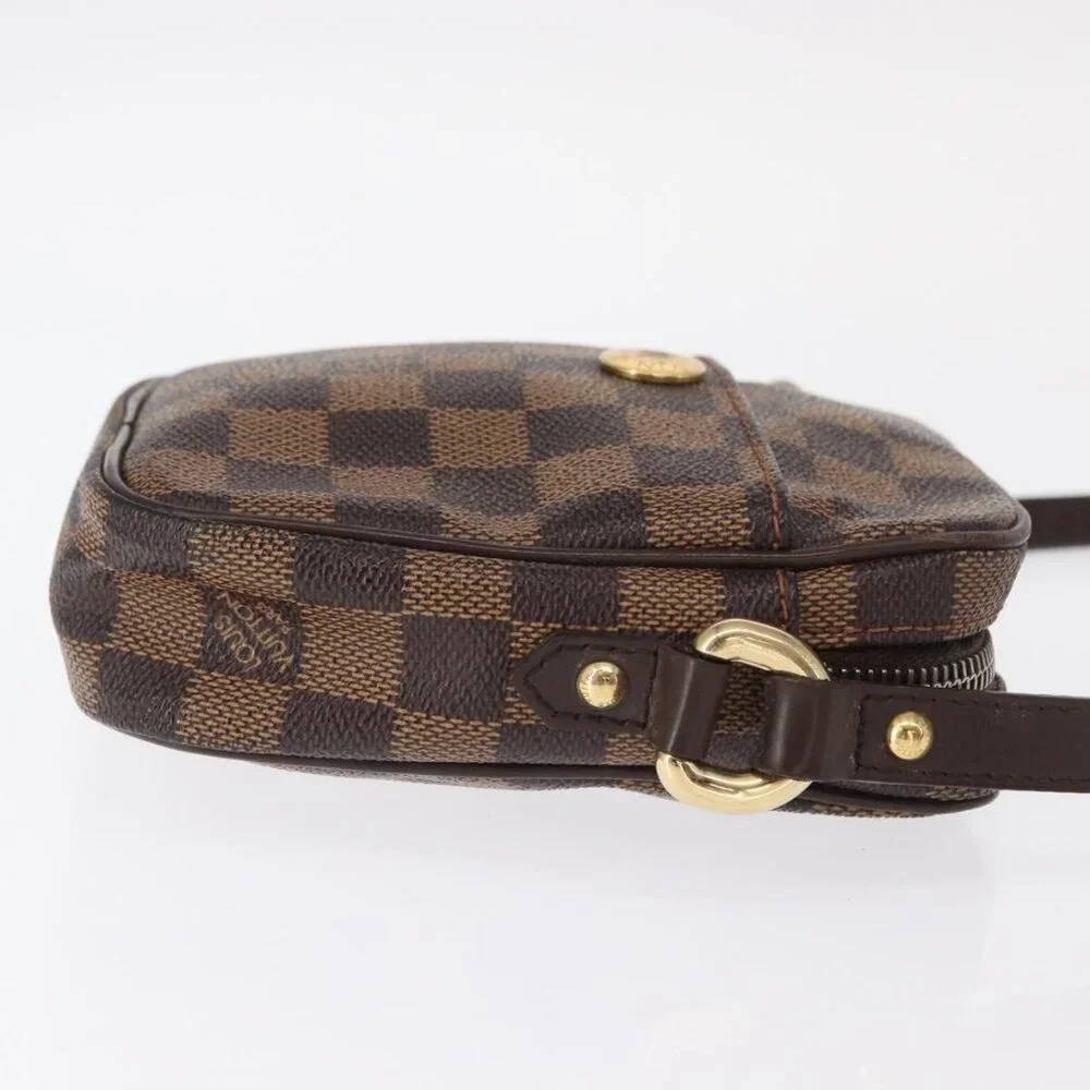 LOUIS VUITTON Damier Ebene lift Shoulder Bag N60009 LV Auth 155010